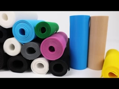 Inyección de PA cinta adhesiva de espalda de rollo de color negro para equipos deportivos