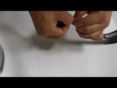 envoltura de bucle de gancho troquelada