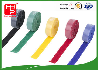 Amplia corbata de cable de 1 pulgada Rollo Eco Amigable, cinta de dos lados resistente al clima