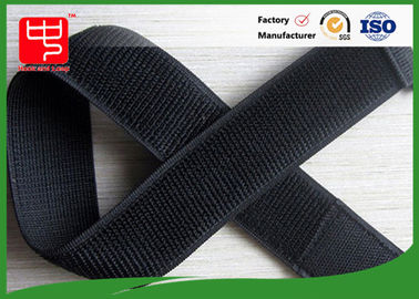 Cintas de velcro elásticos del lazo de Unnapped, correas ajustables del estiramiento negro del velcro