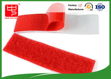 Parte posterior pegajosa de nylon roja gancho de 10m m - de 150m m y cinta del lazo