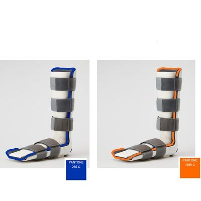 Cintas médicas de cinturón de plástico gris de 50 mm con gancho elástico y bucle de gancho para equipos de protección
