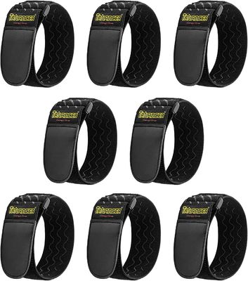 Cintas de agujero y bucle para mangueras, cuerdas, bicicletas, equipaje, camping, esteras de yoga