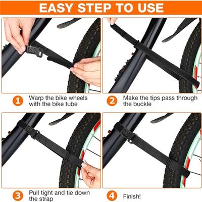Correa de batería antideslizante, correas ajustables para bicicleta, accesorios para bicicleta con certificación SGS para facilitar el transporte
