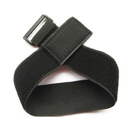 Correas del gancho no del resbalón versátil/vendaje elásticos el elástico del negro