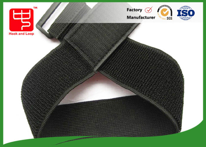 correas elásticos del tamaño de 250 * de 50m m con el velcro, banda elástico del velcro para la materia ordenada