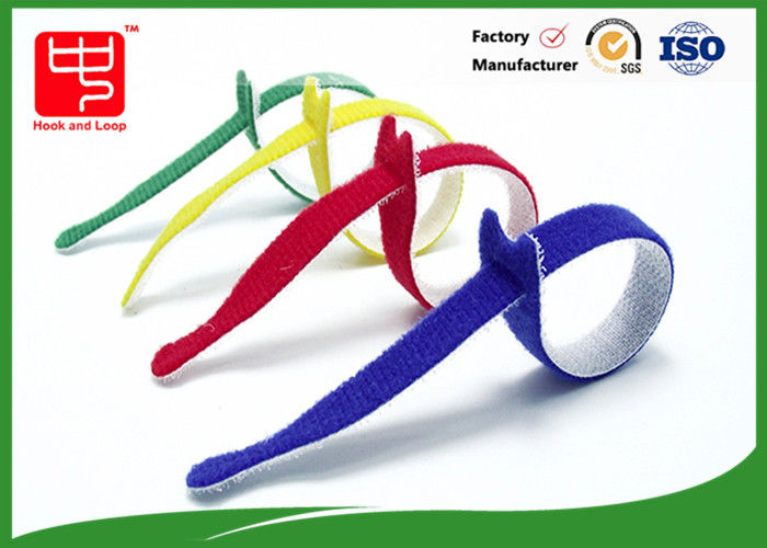 Las bridas de plástico coloreadas multi ruedan, enganchan y forma de las bridas de plástico T de la cerradura del lazo