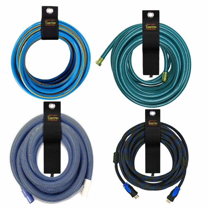 Correas resistentes durables del gancho y del lazo para organizar y almacenar los cordones