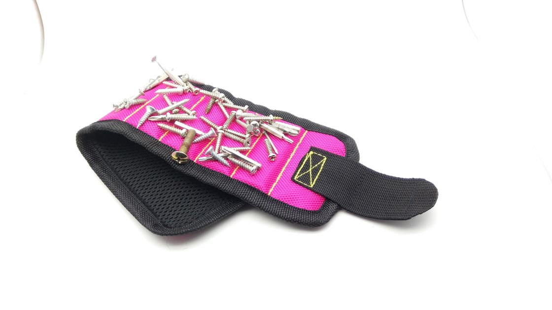 Pulsera magnética de la muñeca de los imanes con los imanes fuertes estupendos para sostener los tornillos, clavos, herramienta del regalo del día de padre de las brocas