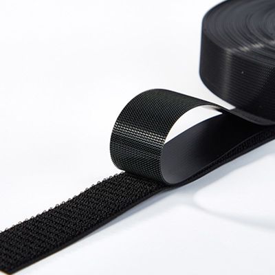 Grado A: cinta de fijación de gancho y bucle de nylon 100% personalizable para aplicaciones de trabajo pesado