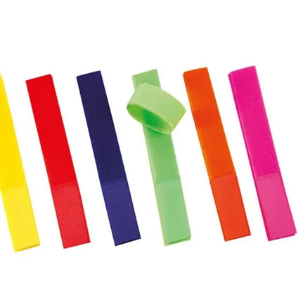 Cow Lag Hook Loop Velcro Band con diseño de agarre automático y selección de colores variados