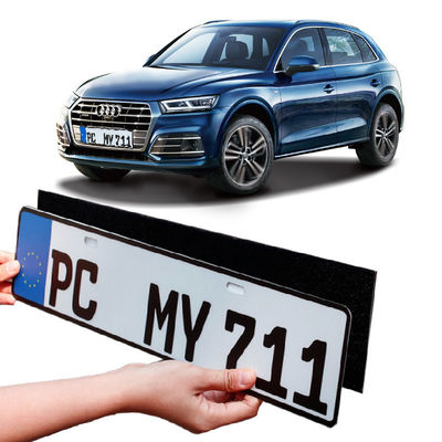Adesivo de cinta adhesiva y pegatina de bucle para placa de matrícula de automóvil