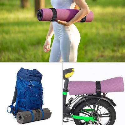 Cintas de agujero y bucle para mangueras, cuerdas, bicicletas, equipaje, camping, esteras de yoga